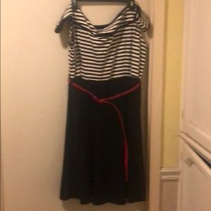 Plus size City Chic off the shoulder dress